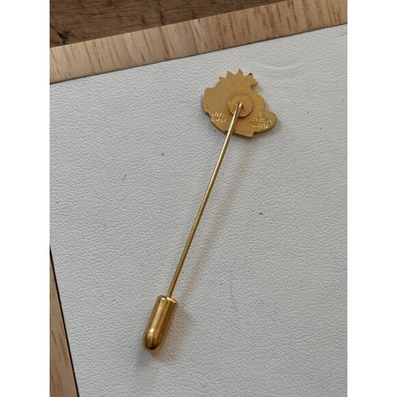 Snoopy & Woodstock Tie Pin Lapel Stickpin Enamel Hearts Design - Picture 7 of 8